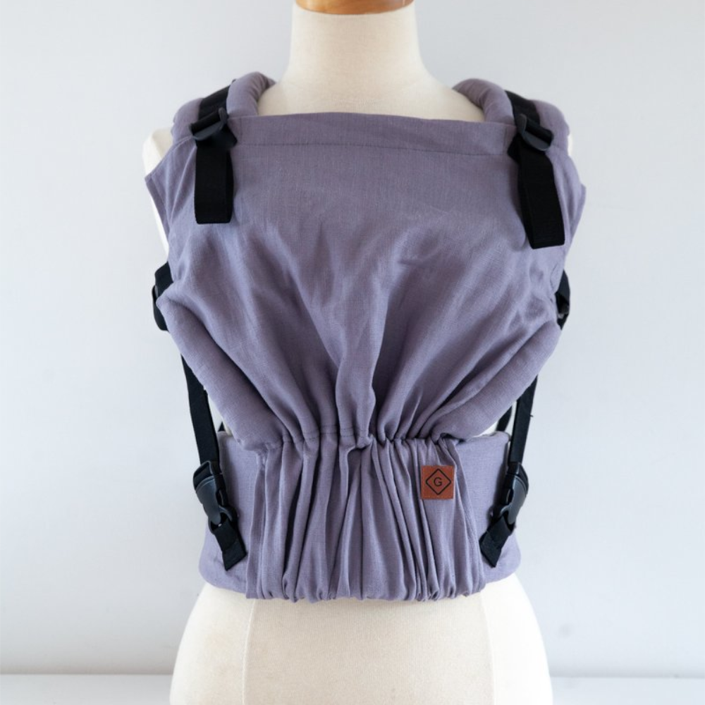 Gustine Preformed Scalable Baby Carrier 8 to 45 lbs in Linen