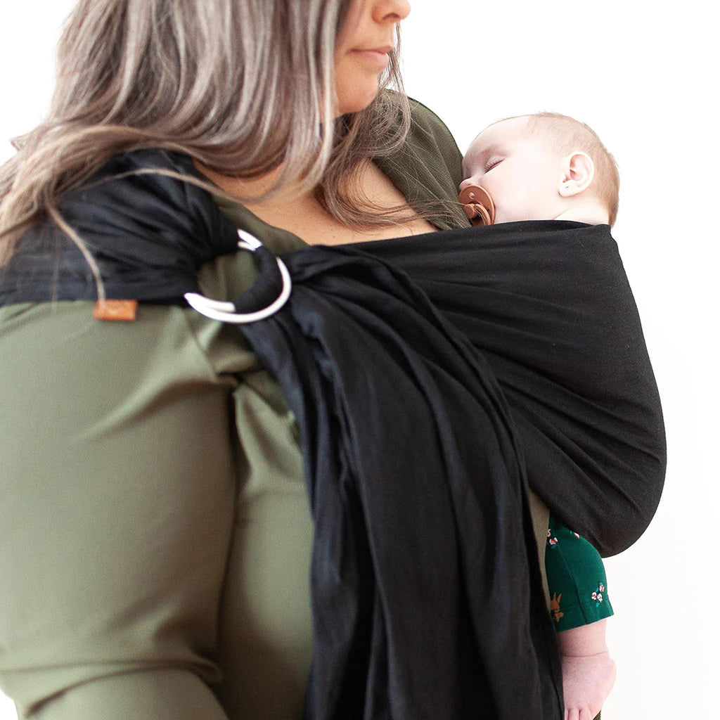 Gustine Écharpe à anneaux Ring sling Portage Gustine baby carrier Intemporel  