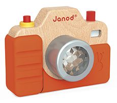 Janod appareil photo sonore - Boutique Planète Bébé