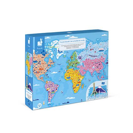 Janod 3D puzzle The world 350 pieces