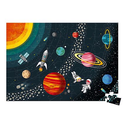 Janod Casse-tête Éducatif Système solaire 100 pièces Jouets Janod   