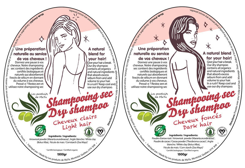 VRAC Les produits de Maya Shampoing sec - Boutique Planète Bébé