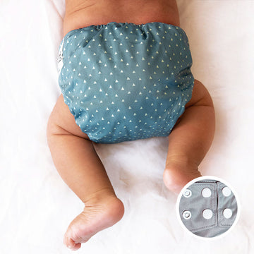 La Petite Ourse Cloth diaper with press stud pocket