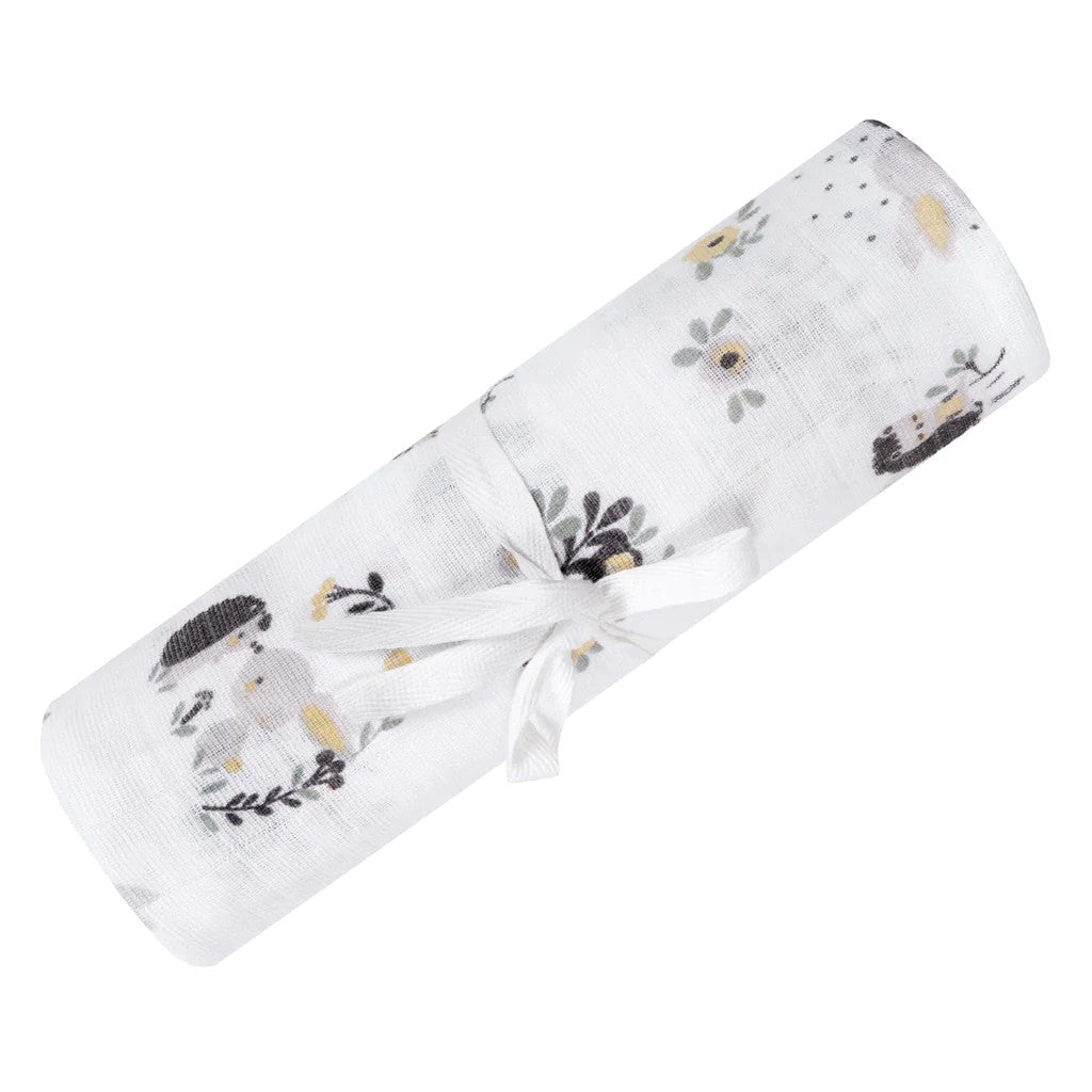 Perlimpinpin Doudou en mousseline de coton – Boutique Planète Bébé