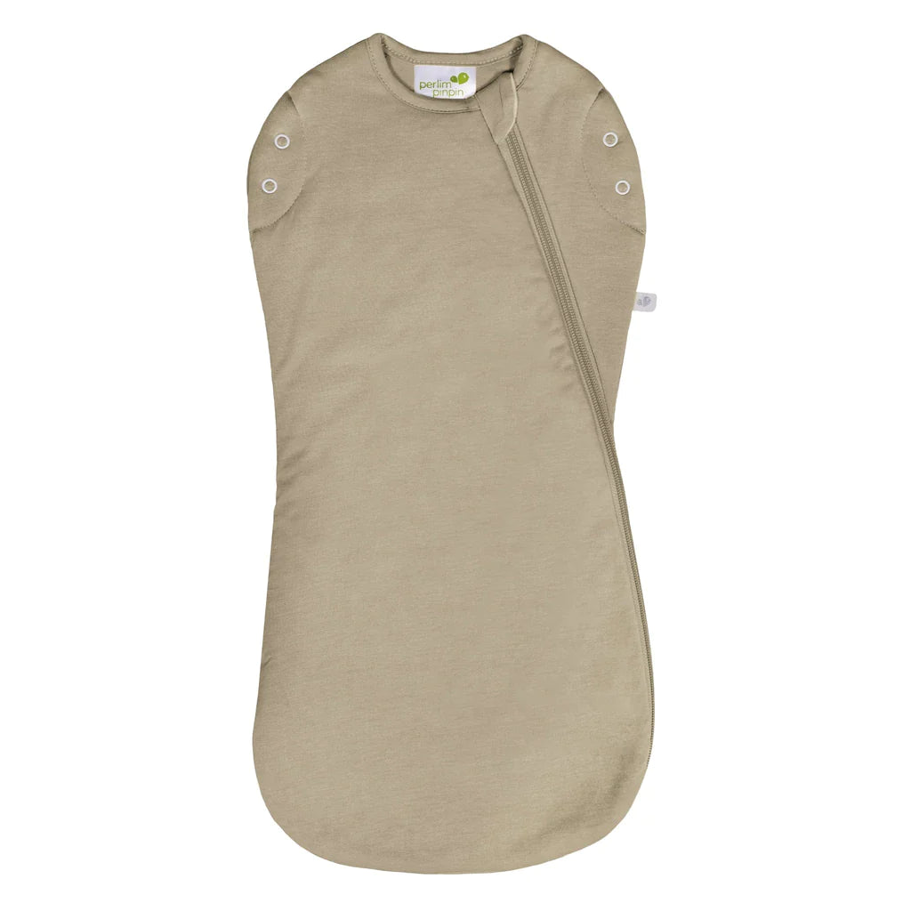 Perlimpinpin Newborn Sleeper in Bamboo 1 tog