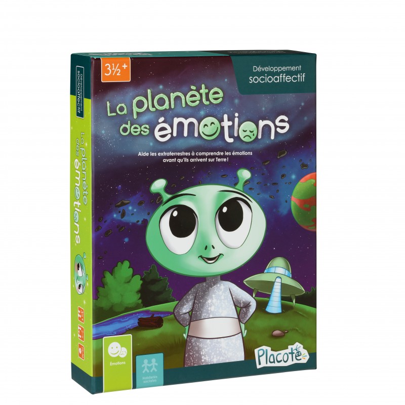 Placote La planète des émotions Jouets Placote : Jeux de langage   