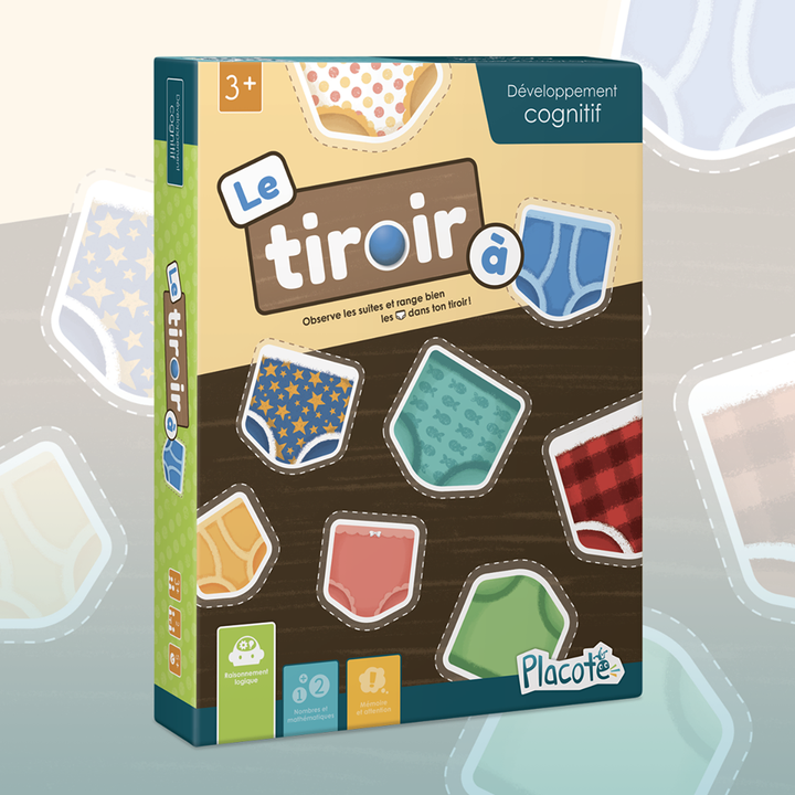 Placote Tiroir à bobettes - Boutique Planète Bébé
