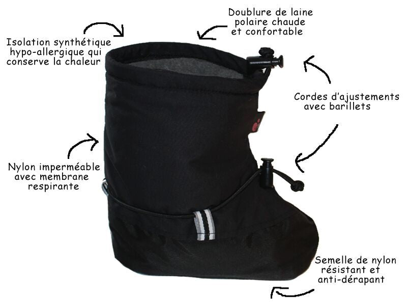 Sherpa Canada Bottes pour bébés et tout-petits Chic-Chocs - Boutique Planète Bébé