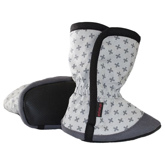 Sherpa Canada Bottines Dakota 0-6 mois Vêtements Sherpa Canada Croix-gris  