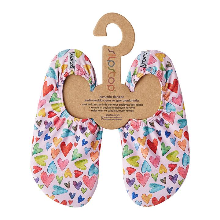 SlipStop Chaussons à semelles adhérentes Enfants XL 8-10 ans (1.5-3.5) Vêtements SlipStop