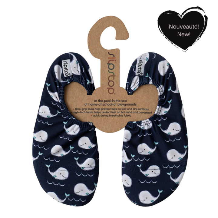 SlipStop Chaussons à semelles adhérentes Enfants XL 8-10 ans (1.5-3.5) Vêtements SlipStop