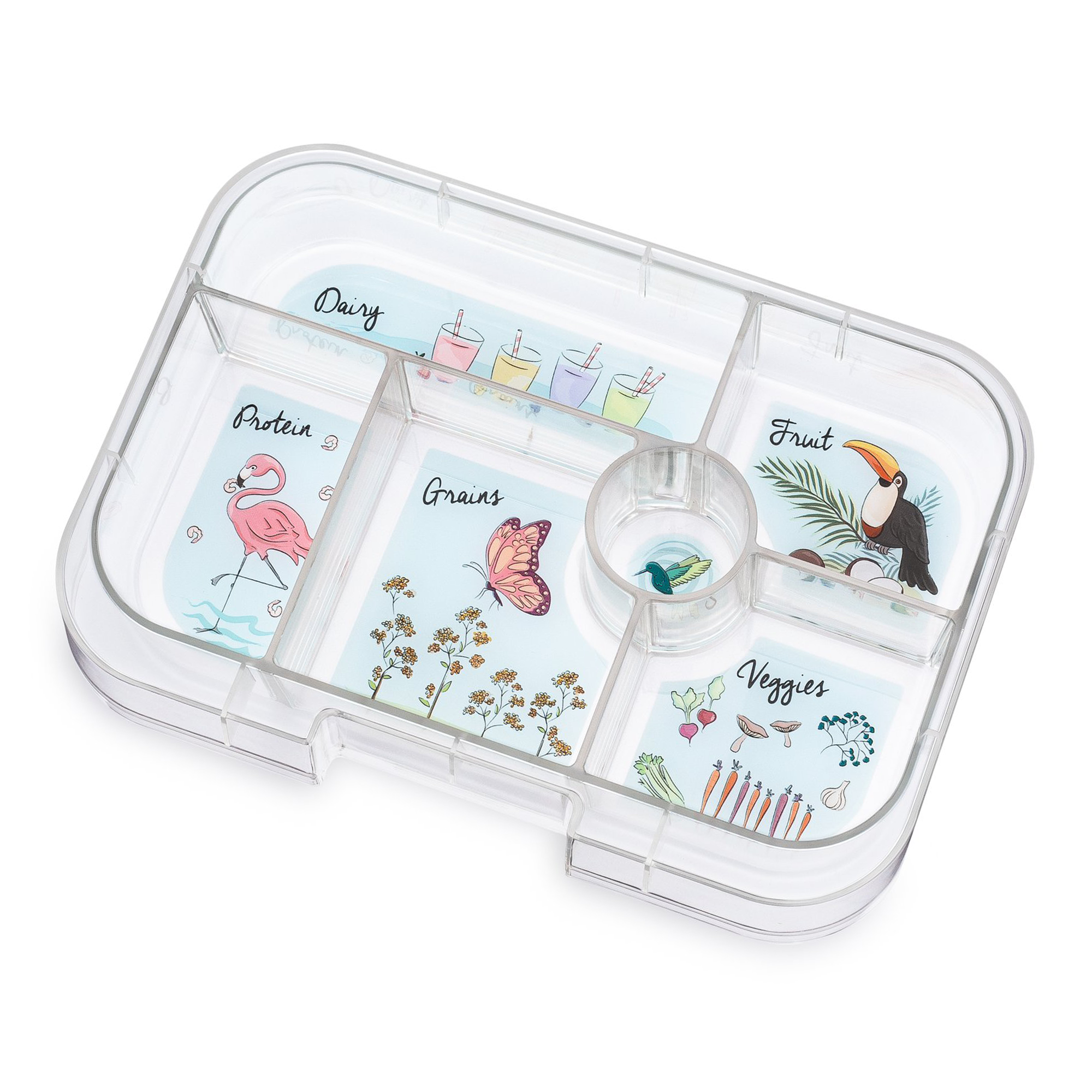 Yumbox Plateau pour Yumbox Alimentation Yumbox 6 compartiments Paradise 